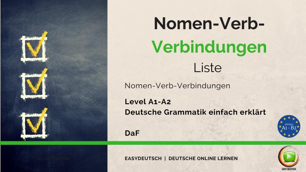 Nomen-Verb-Verbindungen