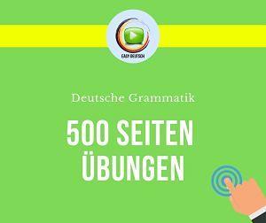 Grammatikübungen Deutsch
