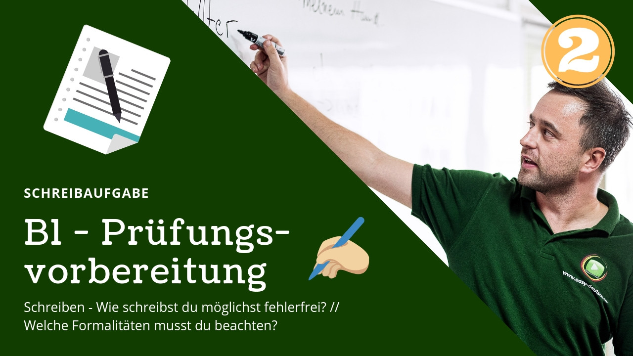 B1 Prüfungsvorbereitung Deutsch 2