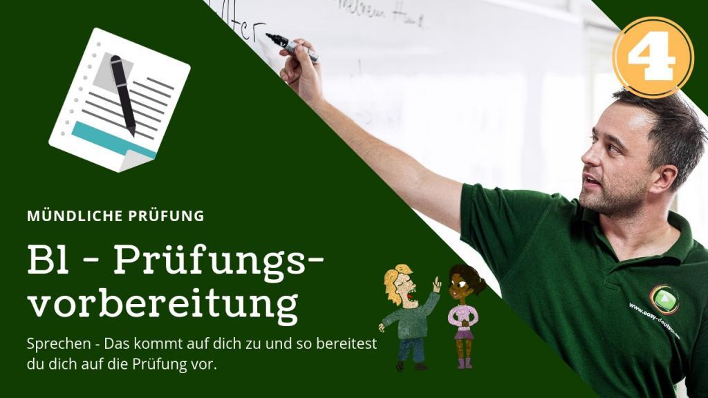 B1 Prüfungsvorbereitung mündliche Deutschprüfung